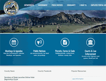 Tablet Screenshot of cassiacounty.org